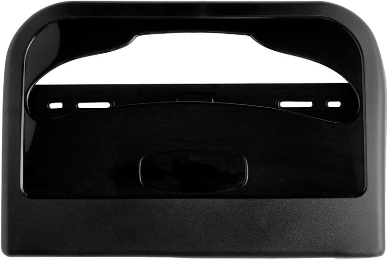 EZPULL EZbrnd Wall-Mounted Half-Fold Toilet Seat Cover Dispenser for Commercial/Residential/Bathroom/Office, Seat Cover Paper Sold Separately, Black, 3100B-EZ - Image 1